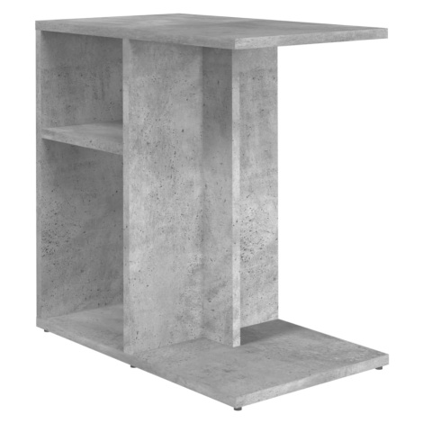 vidaXL Odkládací stolek betonově šedý 50 x 30 x 50 cm kompozitní dřevo