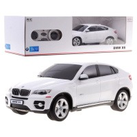 Mamido RASTAR Auto na dálkové ovládání RC BMW X6 Rastar 1:24 bílé