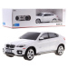 Mamido RASTAR Auto na dálkové ovládání RC BMW X6 Rastar 1:24 bílé