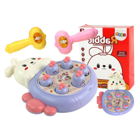 mamido  Hra Whac-A-Mole s mrkví a králíkem fialová