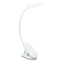 Philips FORYS stolní lampička s klipem LED 5W 200lm 4000K 36cm IP20, bílá
