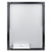 Nimco ZP 13000 ZPC 13006-90 - Černé LED zrcadlo 1200x700