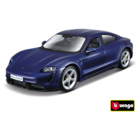 Bburago 1:24 Porsche Taycan Turbo S 2019 Carrara Blue