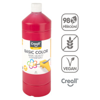 Creall temperová barva, 500 ml, tmavě červená