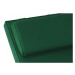Divero 36874 Polstrování pro lehátko 188 cm - tmavě zelená