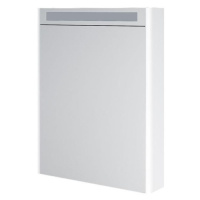 MEREO Siena, koupelnová galerka 64 cm, zrcadlová skříňka, bílá lesk CN415GB