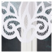 Dekorační oblouková krátká záclona na žabky EWELINA 120 bílá 300x120 cm MyBestHome