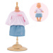 Oblečení sada Top & Skirt Mon Grand Poupon Corolle pro 36cm panenku od 24 měsíců