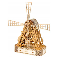 Dřevěný mlýn model 3D puzzle Wooden.City