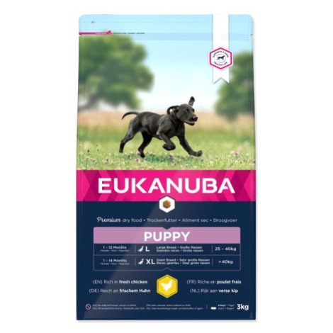 EUK PUPPY LARGE 3KG Eukanuba