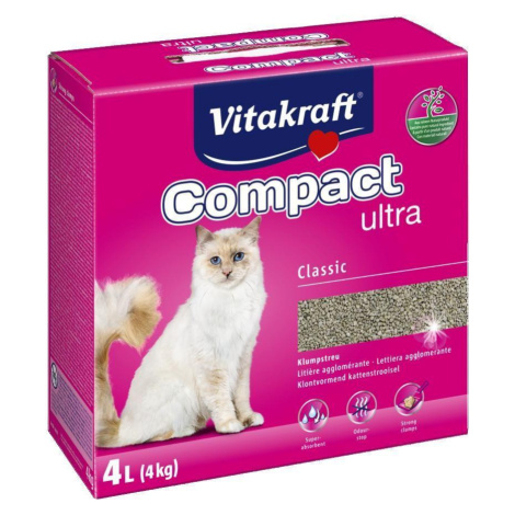 Vitakraft Compact Ultra Classic stelivo pro kočky 4 kg