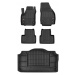 Set 3D gumové autokoberce rohož Opel Meriva B 2010-2017 d