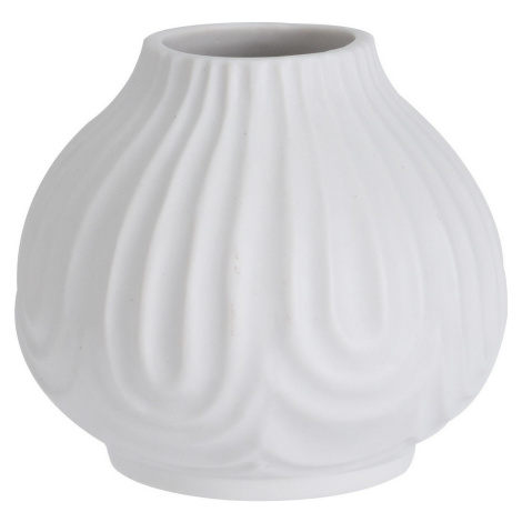 Porcelánová váza Andaluse bílá, 12 x 11 cm