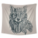 Tapiserie 200x140 cm Wolf – Wallity