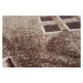 Sintelon koberce AKCE: 270x400 cm Metrážový koberec Roines brown - Bez obšití cm