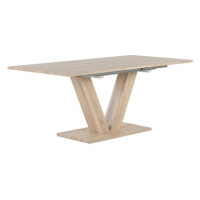 Rozkládací jídelní stůl,světlé dřevo 140/180 x 90 cm LIXA, 157027