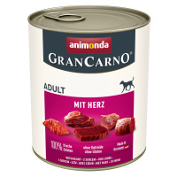 Animonda GranCarno Original Adult 6 x 800 g - srdce