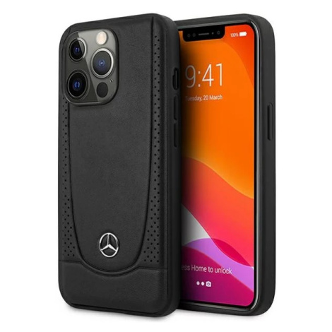 Kryt Mercedes MEHCP15XARMBK iPhone 15 Pro Max 6.7" black hardcase Leather Urban (MEHCP15XARMBK)