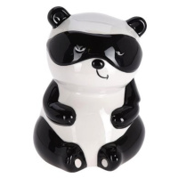 H&L Keramická pokladnička Panda bílá/černá