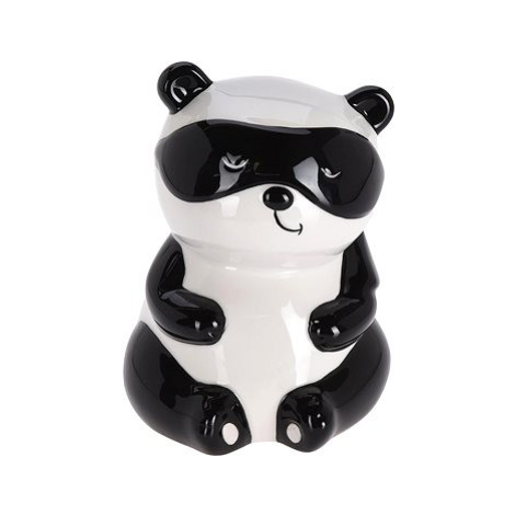 H&L Keramická pokladnička Panda bílá/černá