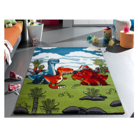 Dětský koberec Diamond Kids 120x170 cm, motiv dinosauři Asko