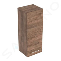 Geberit 501.278.00.1 - Boční horní skříňka 850x330x297 mm, 1 dvířka, ořech hickory