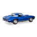 Revell Plastic ModelKit MONOGRAM auto 4517 - 1967 Corvette Sting Ray Sport Coupe 2N1 (1:25)