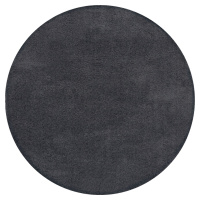 Flair Rugs koberce Kusový koberec Snuggle Grey kruh Rozměry koberců: 133x133 (průměr) kruh