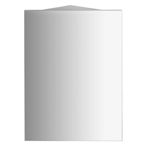 Aqualine ZOJA/KERAMIA FRESH rohová zrcadlová skříňka 37x72x37cm, bílá