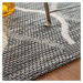 Obsession koberce Kusový koberec Nordic 871 grey – na ven i na doma - 160x230 cm