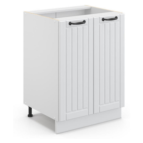 Vicco SPODNÍ SKŘÍŇKA KUCHYŇSKÉ LINKY Fame-Line Bílý venkovský dům 60 cm bez pracovní desky