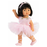 Llorens 28031 LU BALLET - realistická panenka s celovinylová tělem - 28 cm
