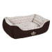 SCRUFFS Wilton box bed M 60 × 50 cm hnědý