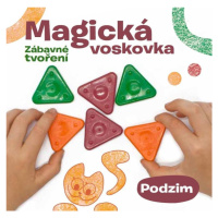 Magická voskovka sada - Podzim (knížka, voskovky, výseky)