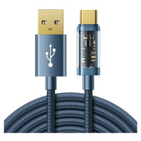 Joyroom Datový kabel k USB-A / Type-C / 3A / 2 m Joyroom S-UC027A12 (modrý)