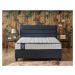 Čalouněná postel HYPERSOFT- modrá 180 × 200 cm