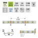 LED pásek McLED 12V teplá bílá š=10mm IP20 14W/m 120LED/m SMD2835 ML-121.367.60.2