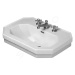 DURAVIT 1930 Umyvadlo 700x500 mm, s přepadem, 1 otvor pro baterii, WonderGliss, bílá 04387000001