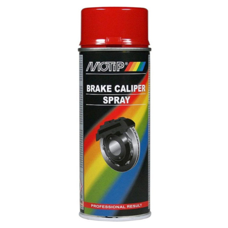 Barva na brzdy 400ml - sprej červený Motip