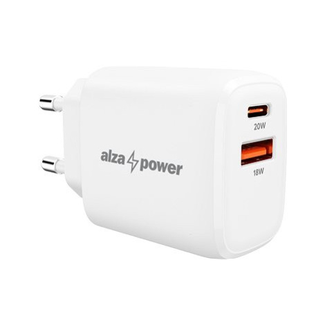 AlzaPower A100 Fast Charge 20W bílá