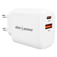 AlzaPower A100 Fast Charge 20W bílá