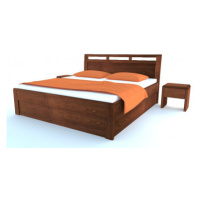 Postelia BREMA Buk postel s úložným prostorem 140x200cm