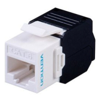 Vention Cat.6 UTP Toolless Keystone Jack White PC Type