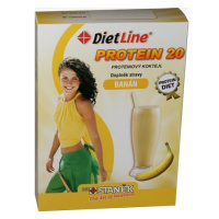 Dietline Protein 20 Koktejl Banán 3 Sáčky