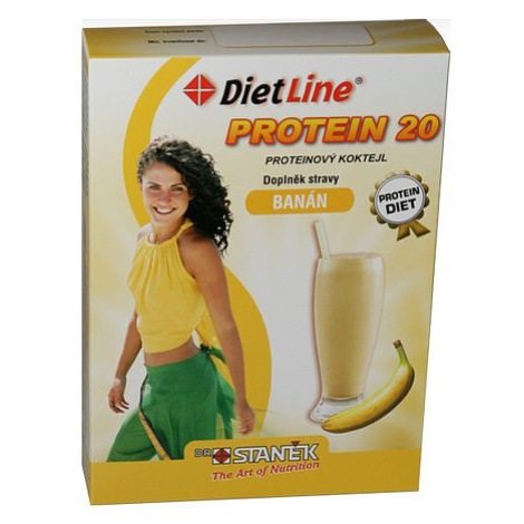 Dietline Protein 20 Koktejl Banán 3 Sáčky