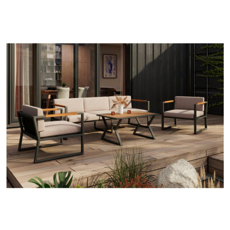 Ambia Garden TERASOVÁ SEDACÍ SOUPRAVA 4dílné, dřevo, kov Ambia Home