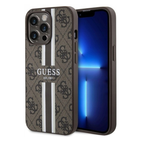 Guess GUHMP13XP4RPSW iPhone 13 Pro Max 6.7 hnědá/brown hardcase 4G Print