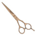 Eurostil Cutting Scissor Neostar Rose Gold - nůžky na klasický střih v růžovo-zlaté barvě 06965/