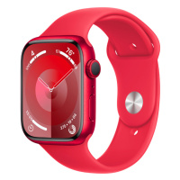 Apple Watch S9 45 mm sport band S/M smart hodinky Red