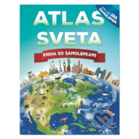 Atlas sveta - kniha so samolepkami - John Malam - kniha z kategorie Encyklopedie